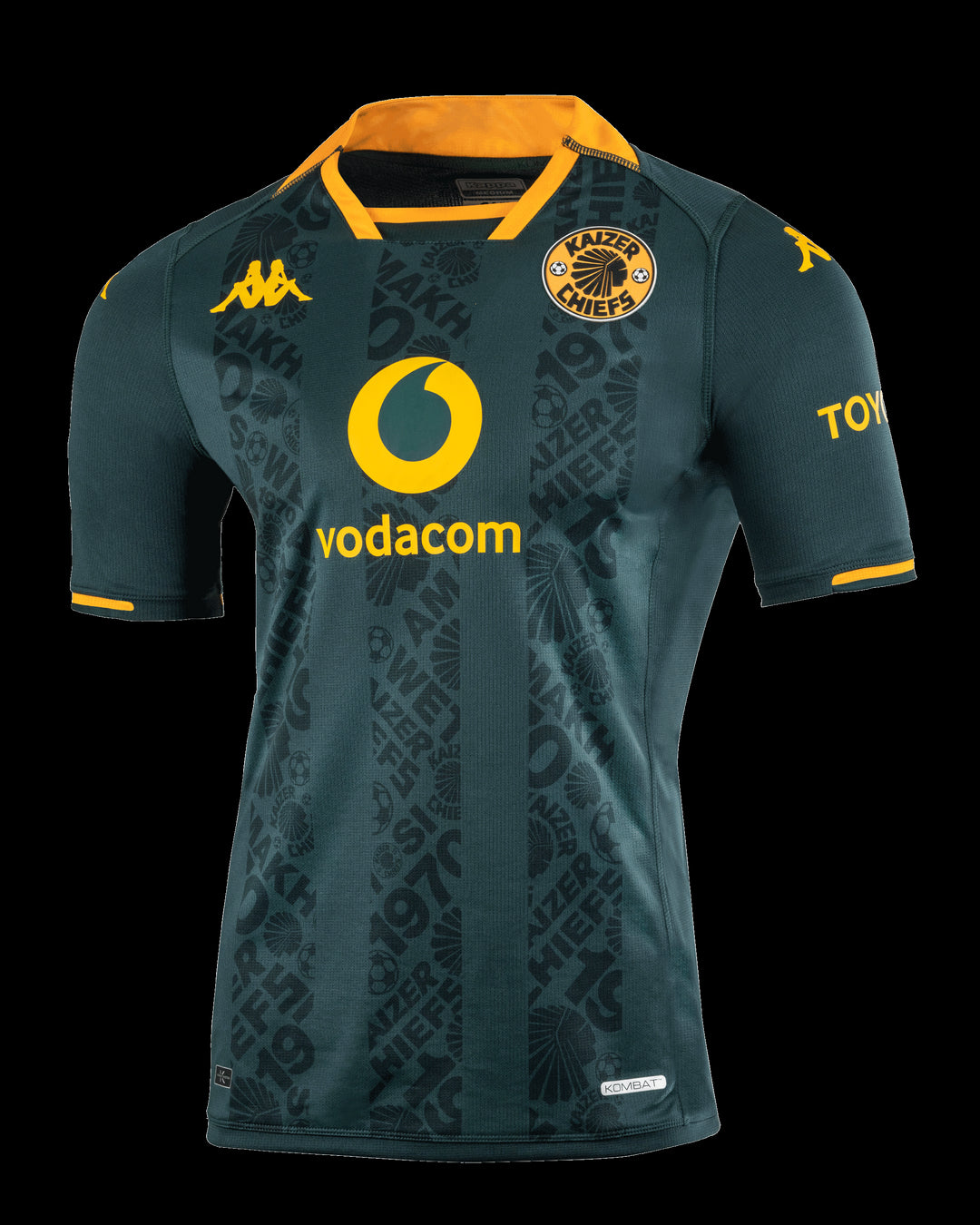 Kaizer Chiefs Away Kit 2015/16- Black KC Alternate Jersey by Nike