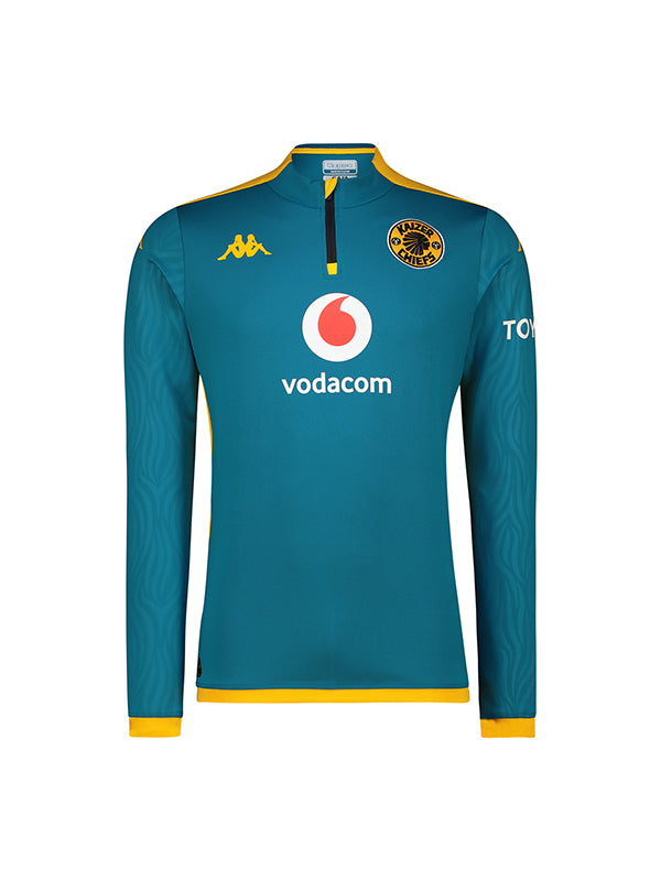 Training 1/4 Zip 2024/25 - Blue Petrol/Yellow