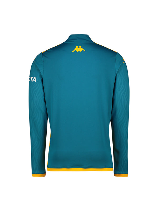 Training 1/4 Zip 2024/25 - Blue Petrol/Yellow