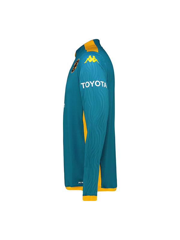 Training 1/4 Zip 2024/25 - Blue Petrol/Yellow