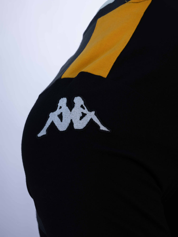 Leisure Tee 2024/25 - Black/Grey/Yellow