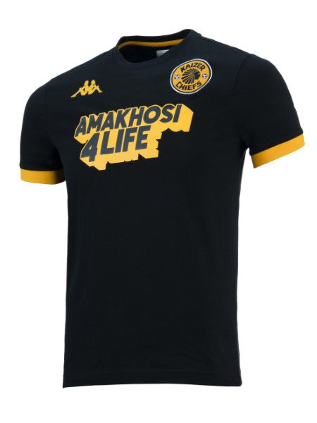 Amakhosi Tee - Black/Yellow