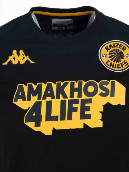 Amakhosi Tee - Black/Yellow