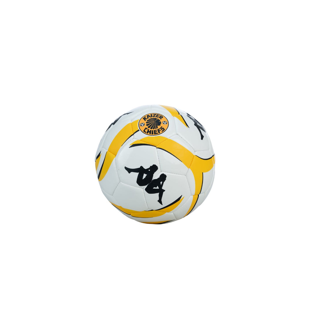 PLAYER MINIBALL AM - WHITE/BLACK/YELLOW (SIZE 2)