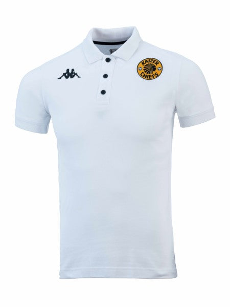 Classic Polo - White/Yellow