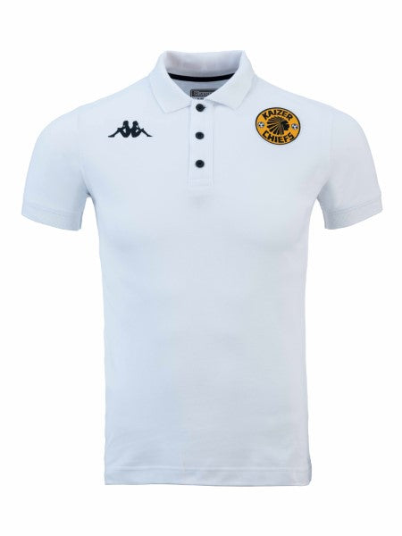 Classic Polo - White/Yellow