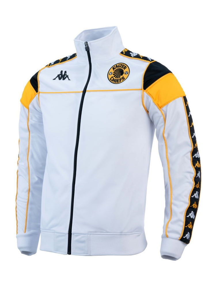 222 Banda Track Top - White/Black/Yellow