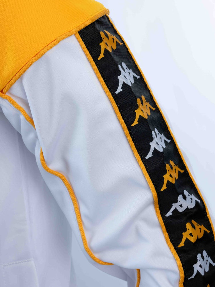 222 Banda Track Top - White/Black/Yellow