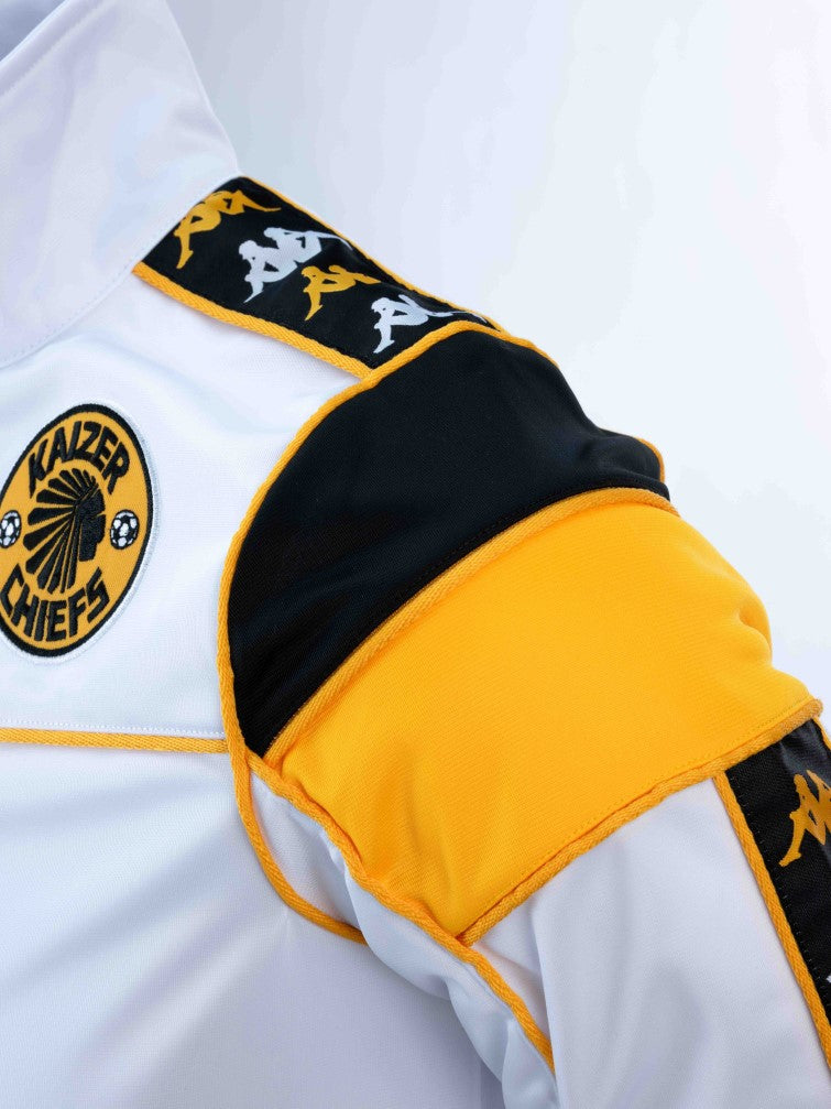 222 Banda Track Top - White/Black/Yellow