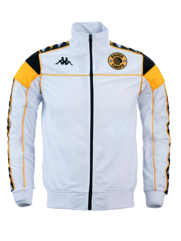 222 Banda Track Top - White/Black/Yellow