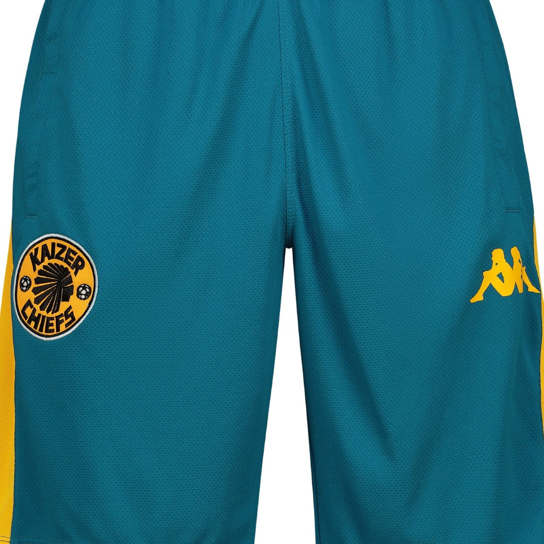 Training Short 2024/25 - BLUE PETROL/YELLOW