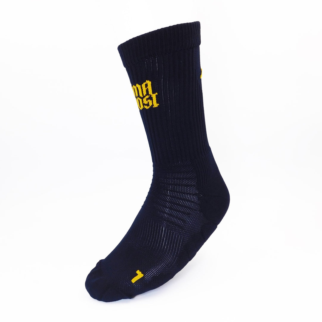 SPOXS SOCKS - ANTHRACITE/YELLOW