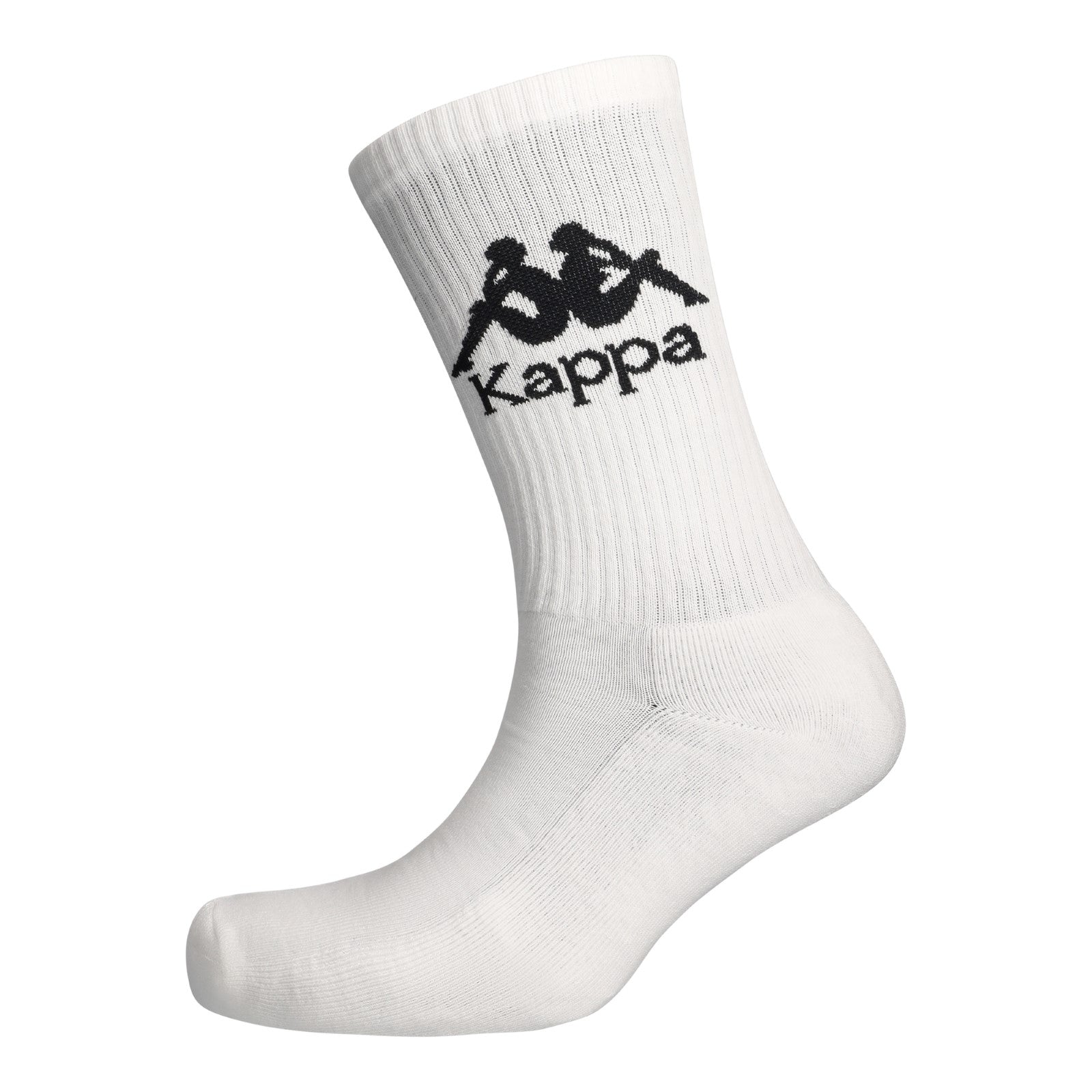 2Pk Ankle Socks - Black White