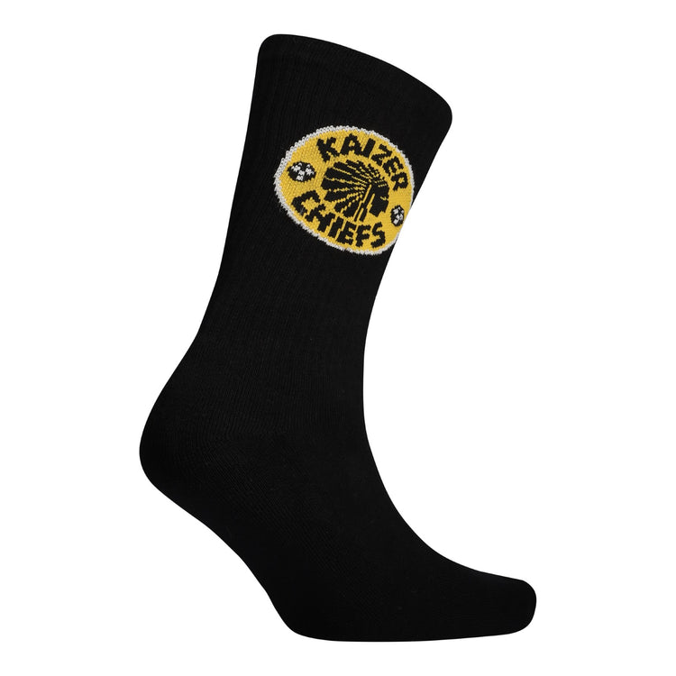 2Pk Ankle Socks - Black White